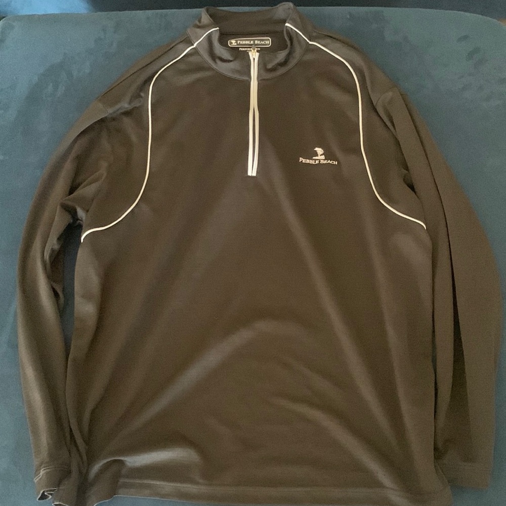 Mens Pebble Beach Golf Pullover